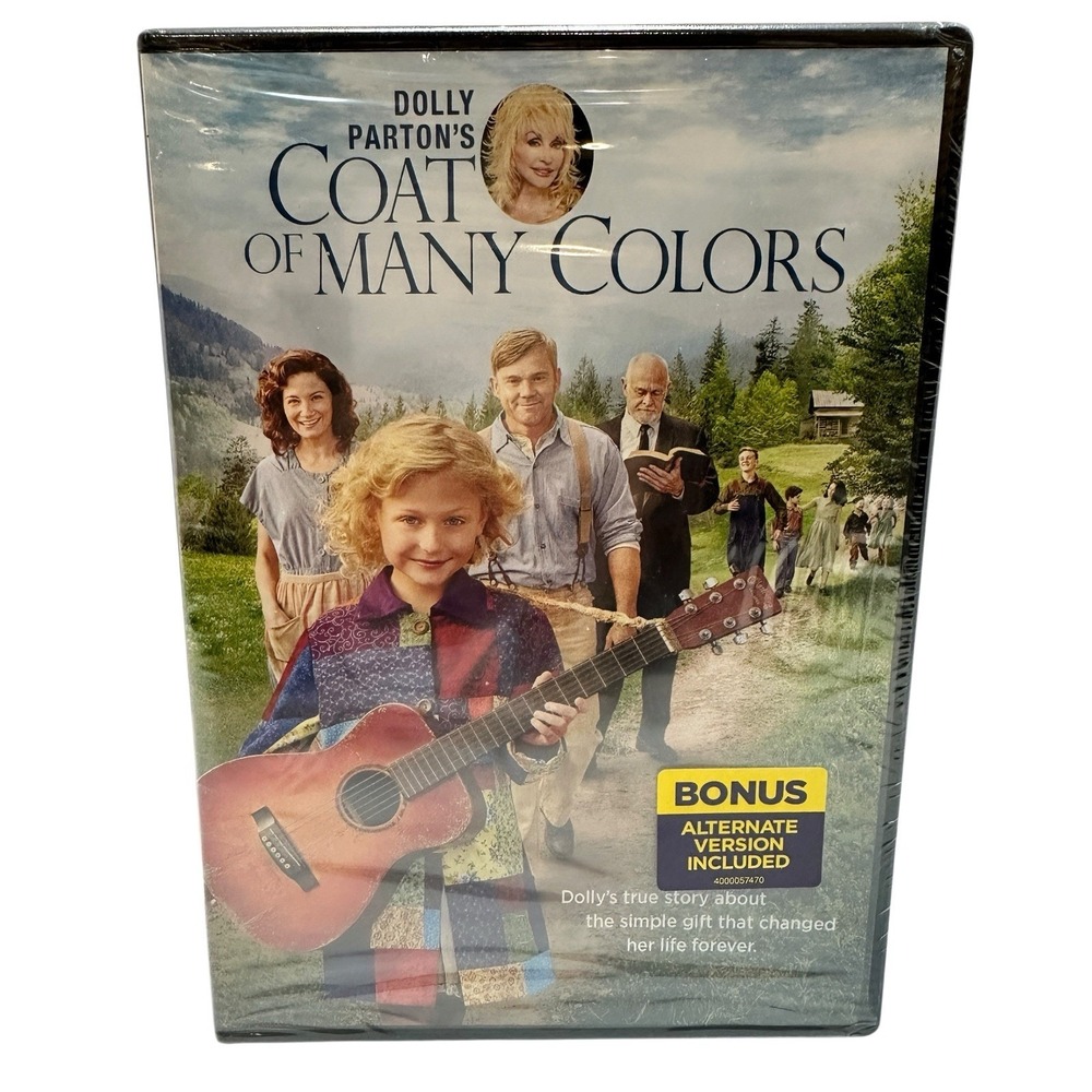 Dolly Parton Coat of Many Colors Christmas Circle of Love 2-Film DVD NEW SEALED